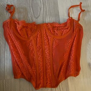 Urban outfitters corset top